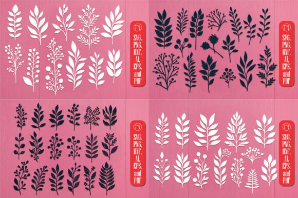 Download Cricut Natural Shapes Plant SVG Bundle - Plant Collection