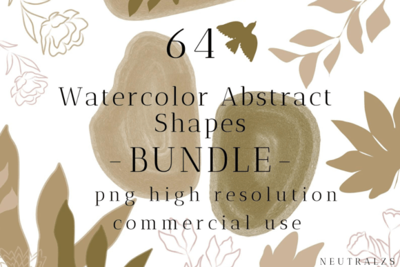 Download Boho PNG Clipart Abstract Shapes Bundle - Abstract shapes Collection