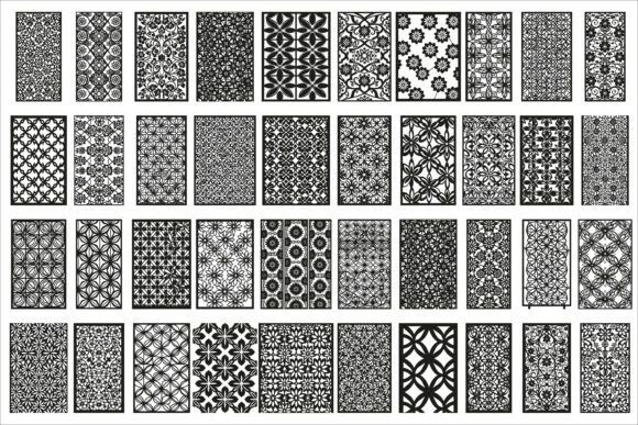 Download Seamless Abstract Geometric Floral - Sea Collection