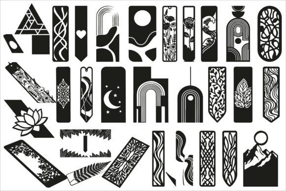 Download Creative Bookmark Laser Cut Bundle - Creative Collection